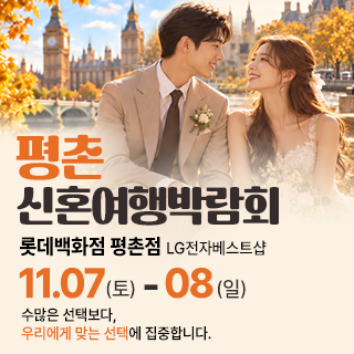 11월 평촌 신혼여행 박람회 - 안양 웨딩박람회